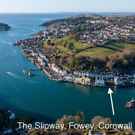 Villa The Slipway Fowey Harbour Parking 1 Min & Garden Extérieur photo