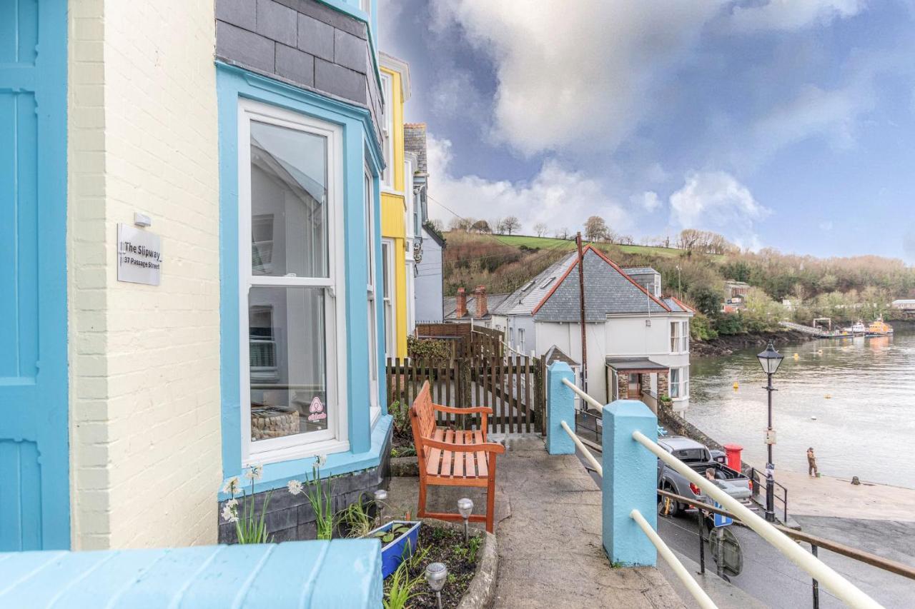 Villa The Slipway Fowey Harbour Parking 1 Min & Garden Extérieur photo