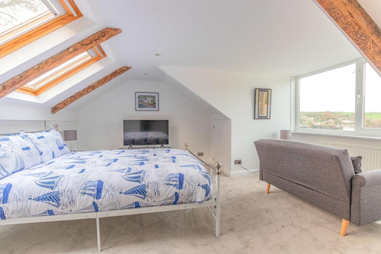 Villa The Slipway Fowey Harbour Parking 1 Min & Garden Extérieur photo
