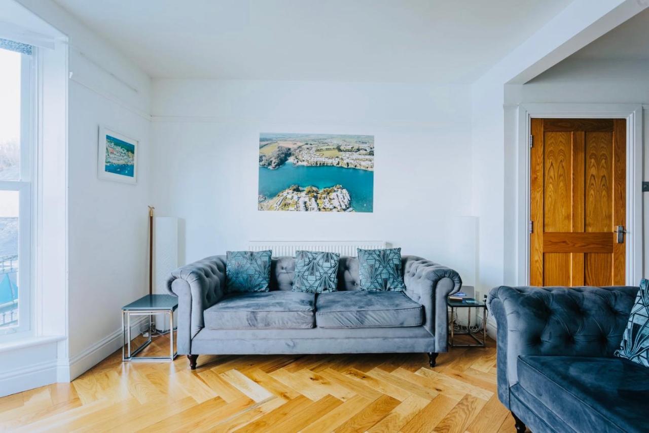 Villa The Slipway Fowey Harbour Parking 1 Min & Garden Extérieur photo