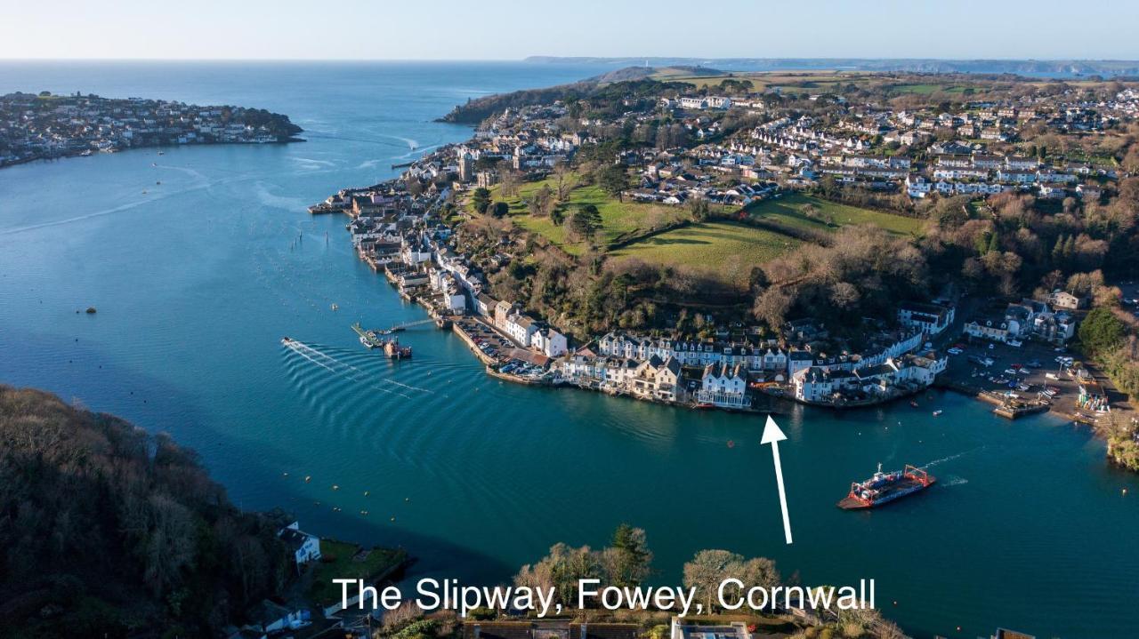 Villa The Slipway Fowey Harbour Parking 1 Min & Garden Extérieur photo